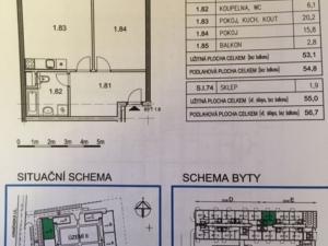 Pronájem bytu 2+kk, Kladno, Jaroslava Holečka, 56 m2