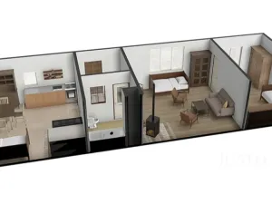 Prodej rodinného domu, Dobev, 64 m2