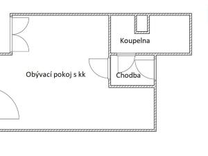 Prodej bytu 1+kk, Praha - Žižkov, Roháčova, 40 m2