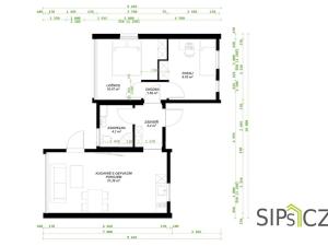 Prodej domu na klíč, Louny, 62 m2