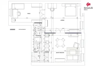 Pronájem bytu 3+kk, Pardubice, Smilova, 89 m2