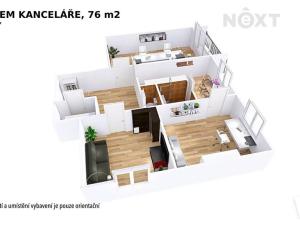 Pronájem bytu 3+1, Olšany, 76 m2