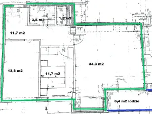 Prodej bytu 3+kk, Praha - Chodov, Mikulova, 87 m2