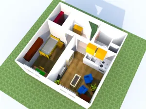 Prodej bytu 2+kk, Teplice, U Červeného kostela, 42 m2