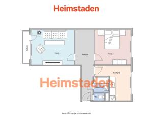 Pronájem bytu 2+1, Horní Suchá, Dr. Glazera, 59 m2