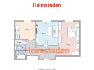 Pronájem bytu 2+1, Havířov - Město, Marie Majerové, 55 m2