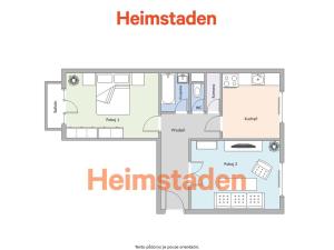 Pronájem bytu 2+1, Ostrava - Moravská Ostrava, Dr. Malého, 57 m2