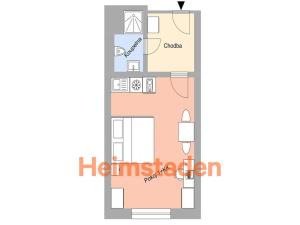 Pronájem bytu 1+kk, Plzeň - Jižní Předměstí, Magisterská, 28 m2