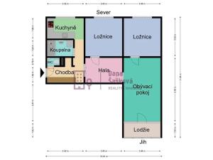 Prodej bytu 3+1, Nová Bystřice, Rybní, 79 m2