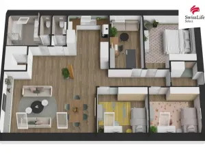 Prodej bytu 5+kk, Plzeň, K Poli, 125 m2