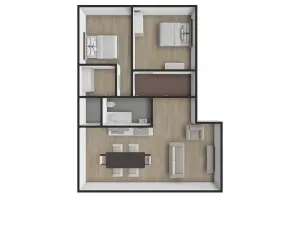 Pronájem bytu 3+kk, Plzeň, V Malé Doubravce, 90 m2