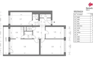 Prodej bytu 4+1, Most, K. H. Máchy, 86 m2
