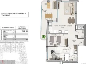 Prodej bytu 3+kk, Santa Pola, Španělsko, 72 m2