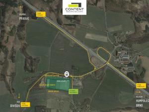 Pronájem výrobních prostor, Divišov - Měchnov, 7079 m2