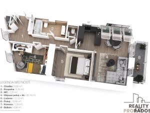 Prodej bytu 3+kk, Neratovice - Byškovice, Byškovická, 75 m2