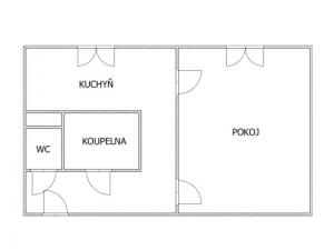 Pronájem bytu 1+1, Klášterec nad Ohří - Miřetice u Klášterce nad Ohří, Václava Řezáče, 39 m2