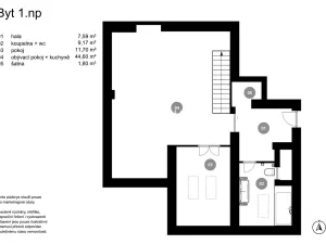 Prodej bytu 3+kk, Praha - Staré Město, Haštalská, 119 m2