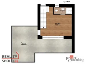 Prodej bytu 3+kk, Plzeň - Skvrňany, Františka Kováříka, 131 m2