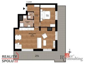 Prodej bytu 3+kk, Plzeň - Skvrňany, Františka Kováříka, 197 m2