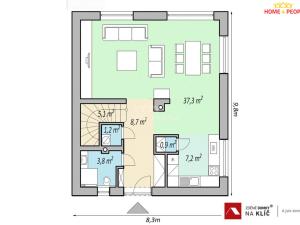 Prodej rodinného domu, Luhačovice, Mlýnská, 121 m2