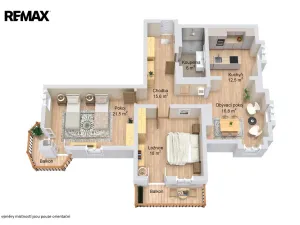 Prodej bytu 3+kk, Karlovy Vary, Sadová, 115 m2