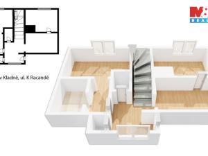 Prodej rodinného domu, Kladno - Rozdělov, K Racandě, 106 m2