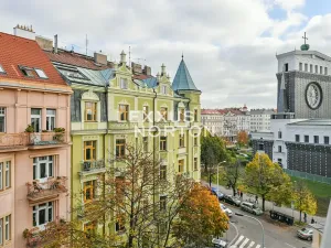 Pronájem bytu 3+kk, Praha - Vinohrady, náměstí Jiřího z Poděbrad, 93 m2