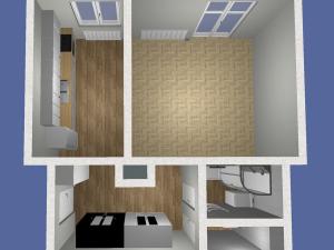 Pronájem bytu 1+1, Ostrava - Poruba, Čs. exilu, 40 m2