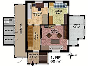 Prodej chalupy, Vrané nad Vltavou, Nad Statkem, 105 m2