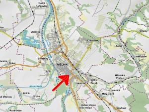 Dražba bytu 3+1, Mělník, Veslařská, 77 m2