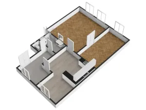 Pronájem bytu 3+kk, Praha - Holešovice, Dukelských hrdinů, 90 m2