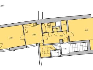 Prodej bytu 2+1, Jimramov, náměstí Jana Karafiáta, 74 m2