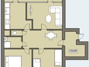 Prodej bytu 3+1, Praha - Řepy, Makovského, 75 m2