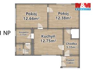 Prodej rodinného domu, Postřekov, 103 m2