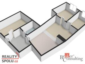 Prodej bytu 4+kk, Brno - Zábrdovice, Cejl, 76 m2