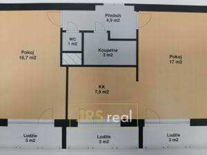 Prodej bytu 2+kk, Brno, Jakuba Obrovského, 50 m2