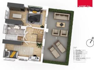 Prodej rodinného domu, Kamenice, Lomená, 157 m2