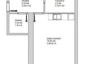 Prodej bytu 1+kk, Český Krumlov, Urbinská, 33 m2