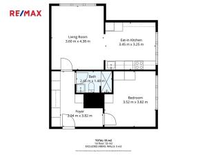Pronájem bytu 2+kk, Praha - Kamýk, Krhanická, 54 m2