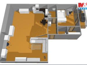 Prodej atypického bytu, Praha - Střešovice, Za Pohořelcem, 114 m2