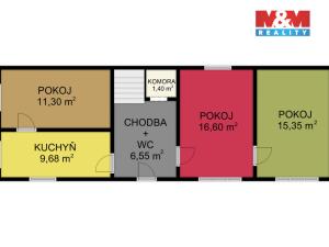 Prodej rodinného domu, Choceň, Svatojiřská, 99 m2