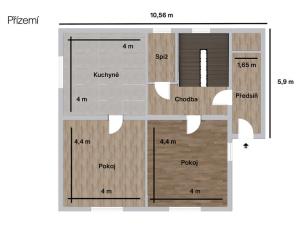Prodej rodinného domu, Světí, 103 m2
