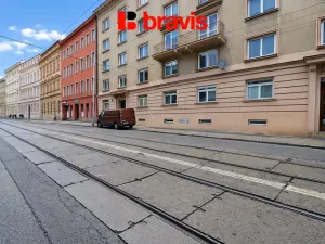 Pronájem bytu 2+kk, Brno - Veveří, Údolní, 54 m2
