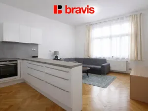 Pronájem bytu 2+kk, Brno - Veveří, Údolní, 54 m2
