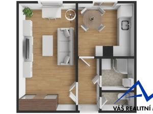 Prodej bytu 1+1, Ostrava, Dětská, 42 m2