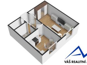 Prodej bytu 1+1, Ostrava, Dětská, 42 m2