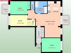 Prodej bytu 4+kk, Brno - Bystrc, Křepelčí, 121 m2