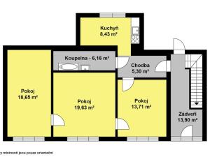 Prodej vícegeneračního domu, Týnec nad Labem, Masarykovo náměstí, 159 m2