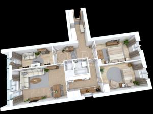 Prodej bytu 4+1, Praha - Chodov, Hněvkovského, 82 m2