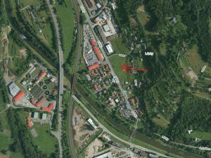 Dražba komerčního pozemku, Vsetín, Lázky, 7619 m2